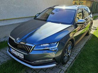 škoda superb combi 2.0 tdi scr scout 4x4 dsg