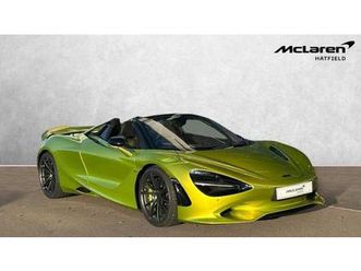 2025 mclaren 750s spider v8 2dr ssg auto petrol