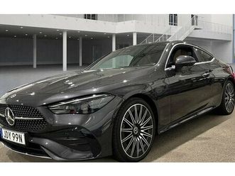 mercedes-benz cle 300 4matic coupé amg värmare drag glastak