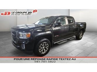 gmc canyon 2021 at4 cabine multiplace 4rm 141 po avec tissu