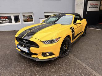 5.0 v8 421 gt - cabriolet - caméra de recul - sièges chauffants - sièges électriques