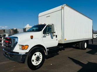 2013 ford f-650 super duty xl 24ft cargo truck