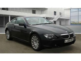 bmw 6 series 4.4 645 ci auto 2dr