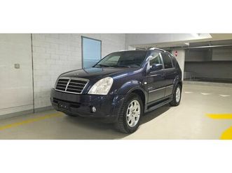 kgm-ssangyong rexton rx 270 xvt genesis autom. - ahk 3200 kg