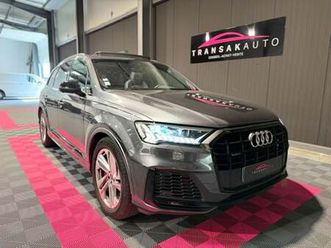 audi q7 60 tfsi e 456 tiptronic 8 quattro competition sline + toit panoramique ouvrant + carplay + attelage electrique