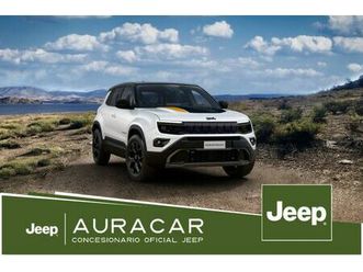 jeep avenger 1.2 ehybrid 4xe 145cv t. north face