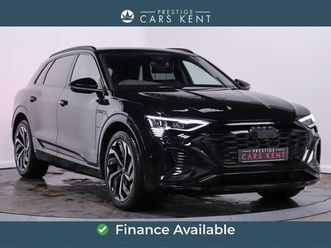 audi q8 e-tron 50 black edition suv 5dr electric auto quattro 95kwh (11kw charger) (340 ps)