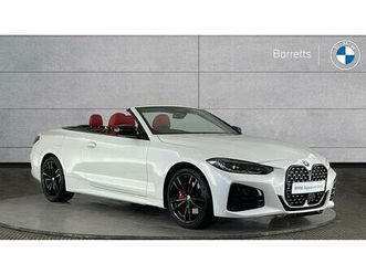 bmw 4 series m440i xdrive convertible 3.0 2dr