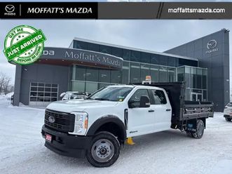 2023 ford super duty f-550 drw xl 4x4 - dump truck - crew