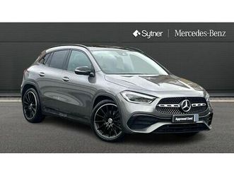 mercedes-benz gla class gla 200 amg line premium plus night ed 5dr auto