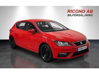 seat leon 1.5 tgi aut fri hemleverans backkamera skatt