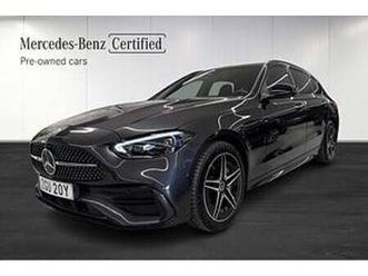 mercedes-benz c 300 e amg premium night, aut, nav, drag