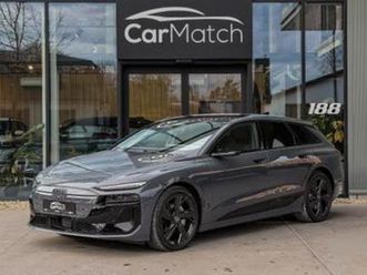 ② audi a6 e-tron avant performance s-line 1st edition — audi — 2ememain