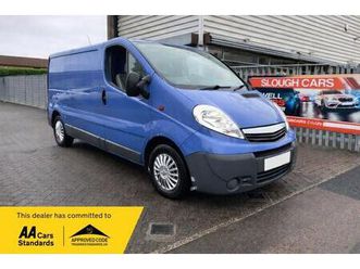 2013 vauxhall vivaro 2.0cdti [115ps] van 2.9t euro 5 panel van diesel manual