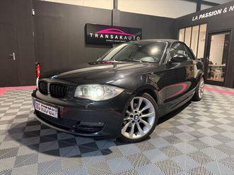 bmw série 1 cabriolet e88 120d 177 ch luxe a