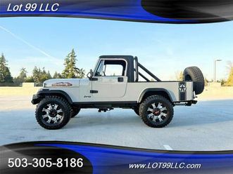 1981 jeep scrambler (cj-8) 4x4 lifted 5.9l v8 new seats 35 tires wi
