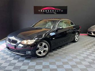 bmw serie 3 cab e93 cabriolet e93 320i finition luxe - toit rigide - cuir -