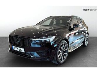 volvo xc60 phev t8 awd r-design panorama & dragkrok