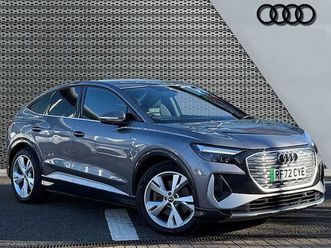 audi q4 sportback e-tron s line 40