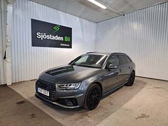 audi a4 avant 40 tdi q s tronic s line matrix svart optik