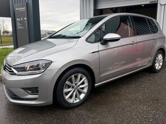 volkswagen golf sportsvan 1.4 tsi 125ch bmt lounge dsg7 s&s 2ème main ? entretien complet caméra radar av-ar keyless vitres lunette ar surteintées gps ja 16 pac