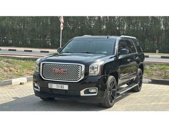 gmc yukon denali 6.2l (8 seater)