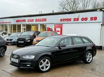 audi a4 avant 2.0 tdi se technik multitronic euro 5 (start/stop) 5dr diesel automatic