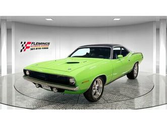 1970 plymouth cuda 440 6-bbl