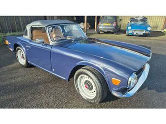 1970 tr6 150 bhp, body off chassis rebuild a vendre