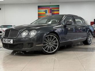 2011 bentley continental 6.0 w12 flying spur speed
