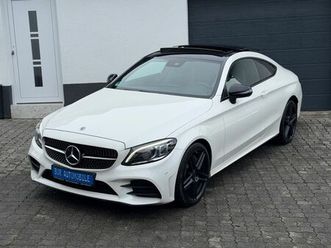 mercedes-benz c 400 coupe 4matic amg-line/panorama-dach/carbon
