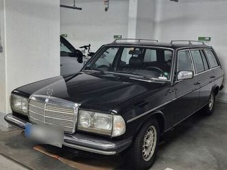 mercedes-benz w123/s123 - 230 te, kombi, schwarz, h-kennz.