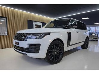 range rover lwb 5.0 sc ab black automatic