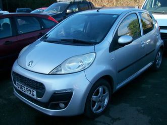 peugeot 107 allure hatchback 2013, 78000 miles, £1295 - 33144825 - exchangeandmart.co.uk