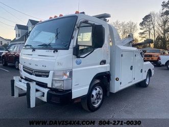 2016 mitsubishi fuso fe 160 diesel canter cab over/wrecker tow truck