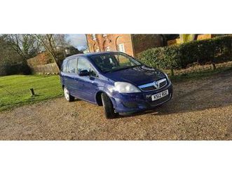 vauxhall, zafira, mpv, 2012, manual, 1598 (cc), 5 doors