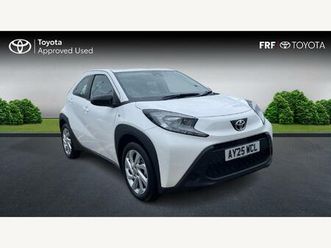 toyota aygo x pure hatchback's 1.0 vvt-i pure x-shift euro 6 (start/stop) 5dr