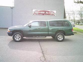 1999 dodge dakota extended cab 4x4 5.2 v8 auto ac 163k miles canopy