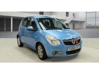 2008 vauxhall agila 1.2 16v design 5dr auto hatchback petrol automatic