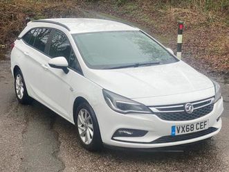2018 vauxhall astra 1.6 cdti 16v 136 design 5dr estate diesel manual