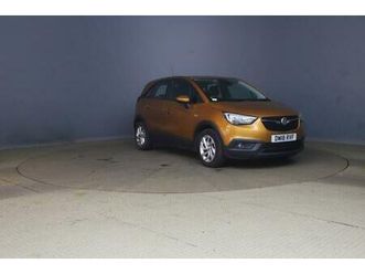 2018 vauxhall crossland x 1.2 se suv 5dr petrol manual euro 6 (81 ps) petrol