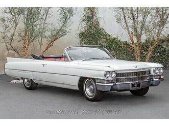 1963 cadillac series 62 - convertible