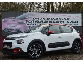 citroen c3 1.2puretech shine boite aut nav sens ar 42.208km