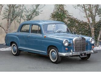 1960 mercedes-benz ponton