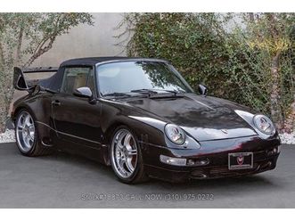 1989 porsche 911 / 964 carrera - carrera 4 aftermarket wide body cabriolet conversion