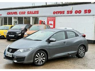 2016 honda civic 1.4 s (1 cd)