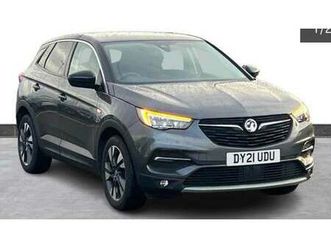 2021 vauxhall grandland x 1.2 turbo sri nav 5dr hatchback petrol manual