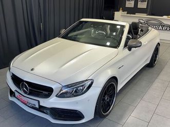mercedes-benz c 63 s amg cabrio|pp-sitze|carbon|designo-magno|