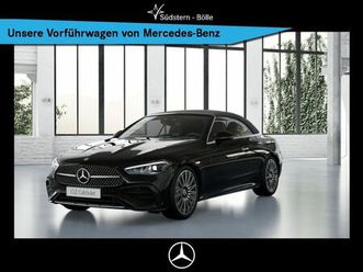mercedes-benz cle 300 4m cabrio amg+ambiente+distro+memory+shz