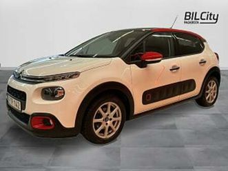 citroën c3 1.2 puretech 82hk |panorama | motorvärmare |